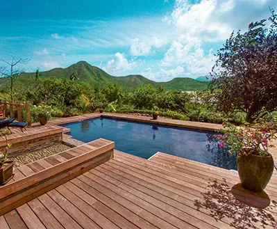 Ebony Blue pool color example