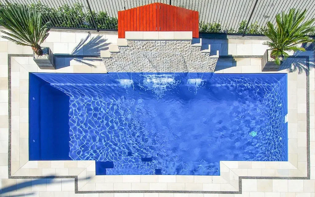 Leisure-Pools-Elegance-Sapphire-Blue-stunning-color-options Leisure Pools Brunswick offers you the full range of Leisure Pools fiberglass pool colors