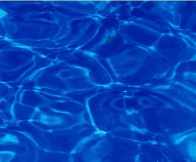 Sapphire Blue pool color water surface